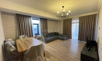 İcarəyə verilir — 3 otaqlı  yeni tikili  100 m²  Bakı Abbas Mirze Werifzade kuc